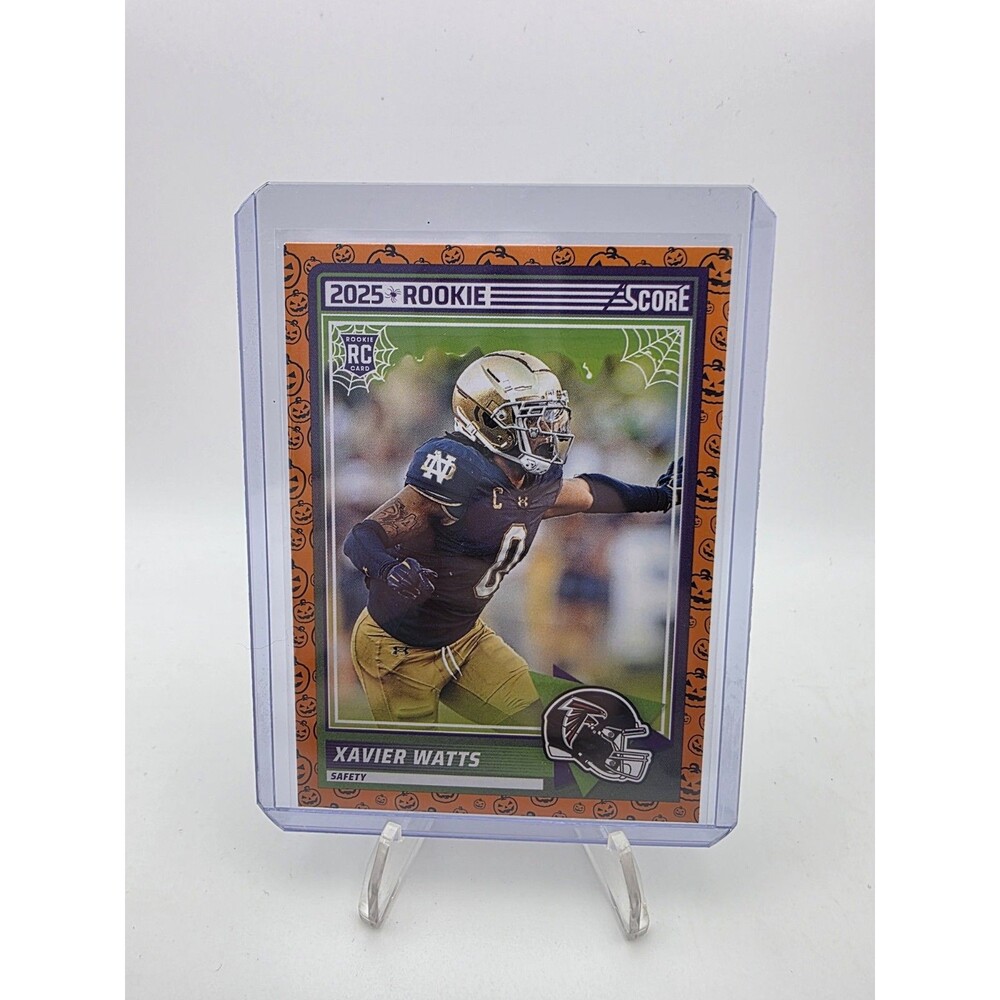 Xavier Watts Rookie RC 2025 Score A Treat Football Card #94 Atlanta Falcons NM